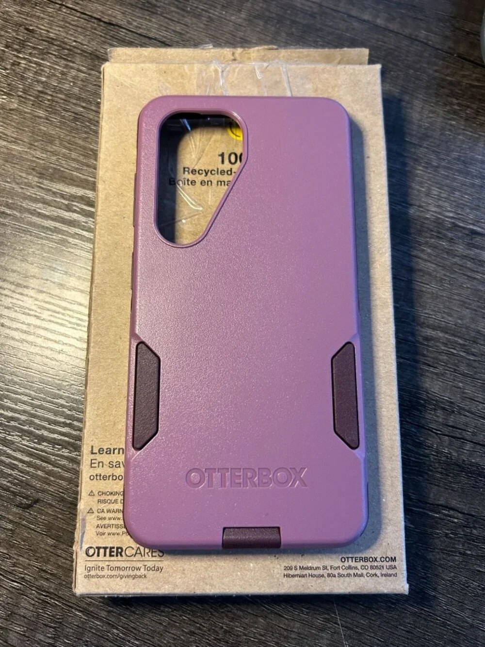 OtterBox Commuter Series Case for Samsung Galaxy S26 Ultra – Purple Mystery, Sli